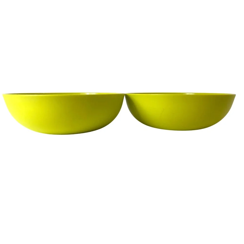 Tupperware Chic Dining Bowls Set of 2 Mini 1.5 Cup 400ml Margarita Green 6316A
